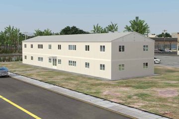 Biuro modułowe 588 m²