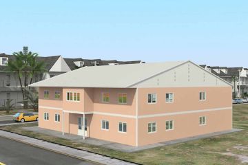 594 m² Szkoła modułowa