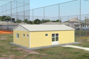 65 m² Prefabrykowana stołówka