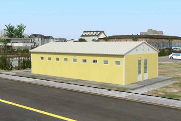 82 m² Przemysłowy prysznic i toaleta