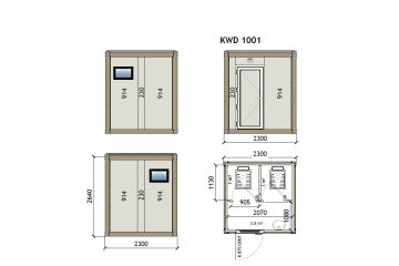 KW2 230X230 Toaleta Kontener 