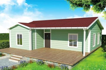 86 m² Dom prefabrykowany