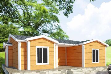 98 m² Dom prefabrykowany