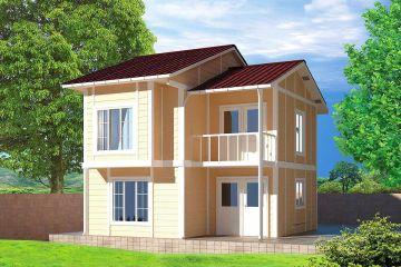 91 m² Dom prefabrykowany