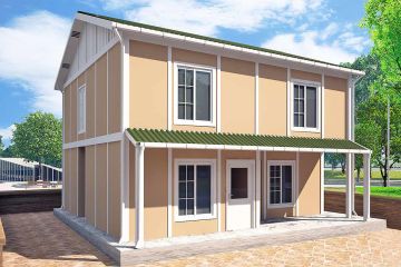 127 m² Dom prefabrykowany