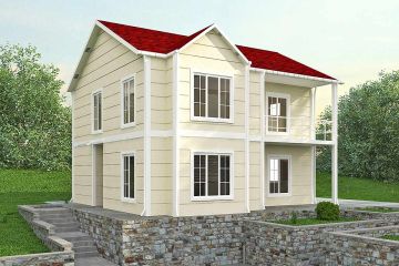 132 m² Dom prefabrykowany