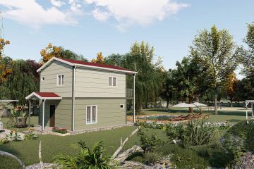 91 m² Stalowe Dom