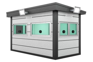 Kuloodporne Kabiny Ochrony 200x400