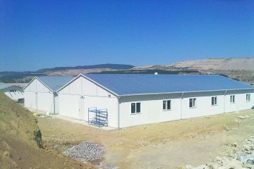 Prefabrykowany obóz pracowniczy dla elektrowni cieplnej Tuncbilek od Karmod